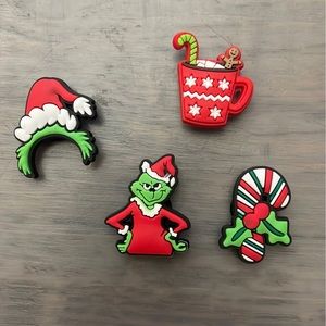 Grinchmas Croc charms